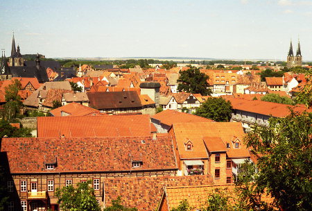 Historisches Rathaus von Wernogerode im Harz