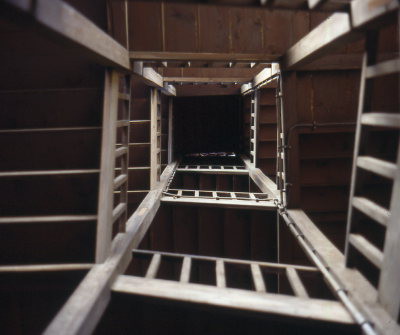 Treppe im Sternekiekerturm